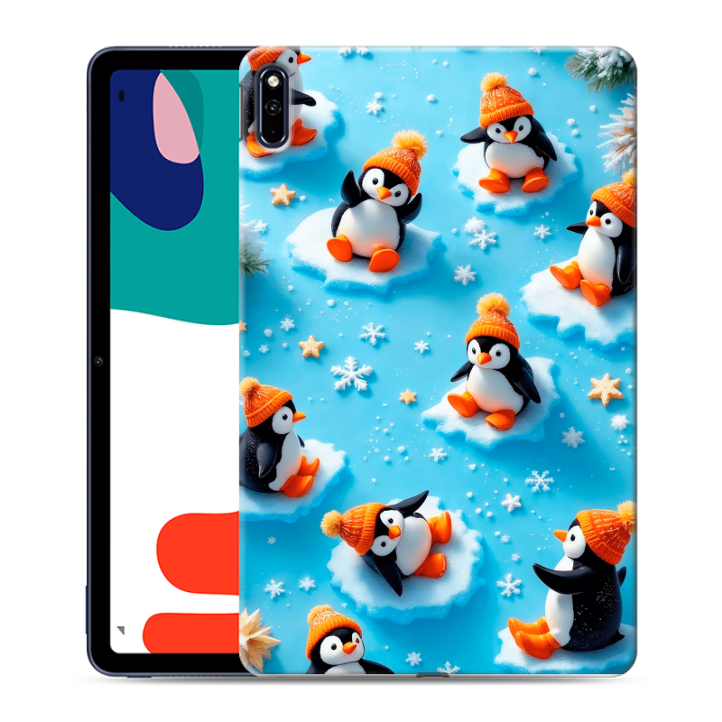 Силиконовый чехол на Huawei MatePad с принтом Новый год Силиконовый чехол на Huawei MatePad с принтом Новый год