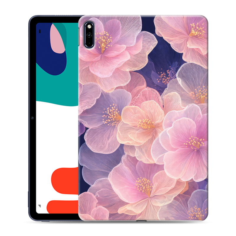 Силиконовый чехол на планшета Huawei MatePad с принтом женский Силиконовый чехол на планшета Huawei MatePad с принтом женский