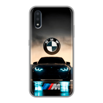 Силиконовый чехол на Samsung Galaxy M01 с принтом БМВ BMW Силиконовый чехол на Samsung Galaxy M01 с принтом БМВ BMW