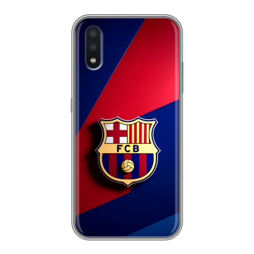 Силиконовый чехол на Samsung Galaxy M01 с принтом Барселона Barcelona Силиконовый чехол на Samsung Galaxy M01 с принтом Барселона Barcelona