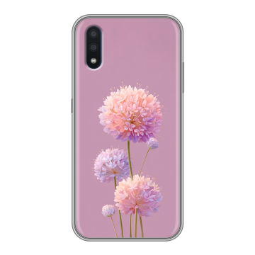Силиконовый чехол на Samsung Galaxy M01 с принтом Цветы Силиконовый чехол на Samsung Galaxy M01 с принтом Цветы