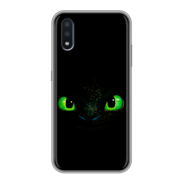 Силиконовый чехол на Samsung Galaxy M01 с принтом Как приручить дракона