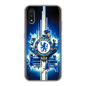 Силиконовый чехол на Samsung Galaxy M01 с принтом Chelsea Челси Силиконовый чехол на Samsung Galaxy M01 с принтом Chelsea Челси
