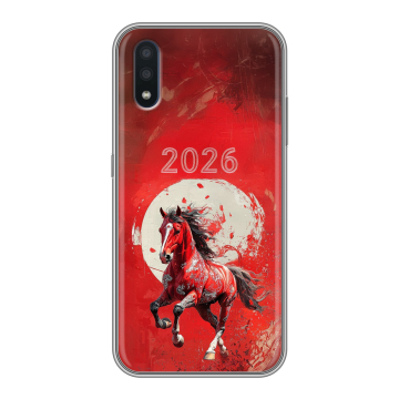 Силиконовый чехол на Samsung Galaxy M01 с принтом Новый год Силиконовый чехол на Samsung Galaxy M01 с принтом Новый год