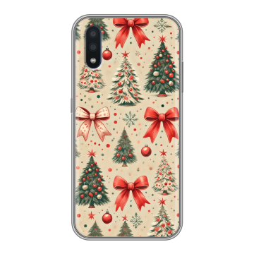 Силиконовый чехол на Samsung Galaxy M01 с принтом Новый год Силиконовый чехол на Samsung Galaxy M01 с принтом Новый год