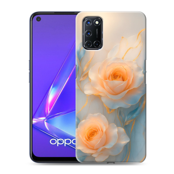 Силиконовый чехол на OPPO A52 с принтом Женский