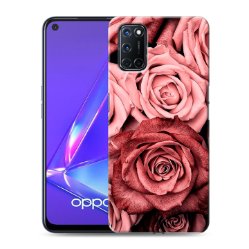 Силиконовый чехол на OPPO A52 с принтом Цветы розы