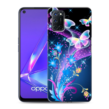 Силиконовый чехол на OPPO A52 с принтом Бабочки