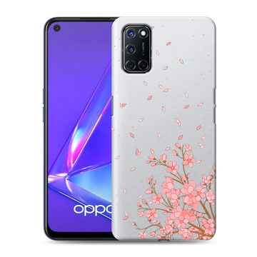 Силиконовый чехол на OPPO A52 с принтом Ветка сакуры Силиконовый чехол на OPPO A52 с принтом Ветка сакуры