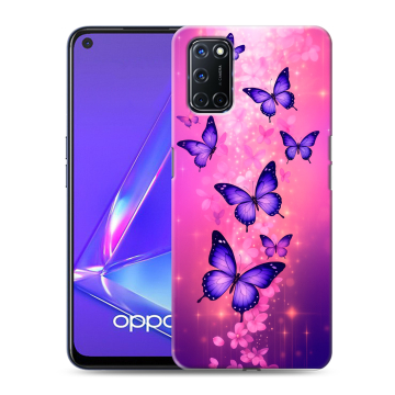 Силиконовый чехол на OPPO A52 с принтом Бабочки