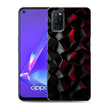Силиконовый чехол на OPPO A52 с принтом Абстракция