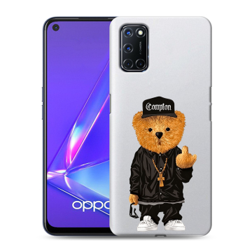 Силиконовый чехол на OPPO A52 с принтом Плюшевый медведь Силиконовый чехол на OPPO A52 с принтом Плюшевый медведь