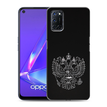 Силиконовый чехол на OPPO A52 с принтом Герб России Силиконовый чехол на OPPO A52 с принтом Герб России