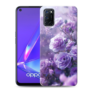 Силиконовый чехол на OPPO A52 с принтом Розы цветы