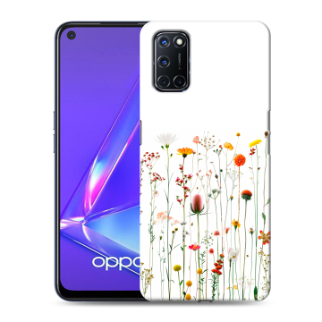 Силиконовый чехол на OPPO A52 с принтом цветы Силиконовый чехол на OPPO A52 с принтом цветы