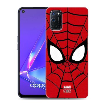 Силиконовый чехол на OPPO A52 с принтом человек паук spiderman