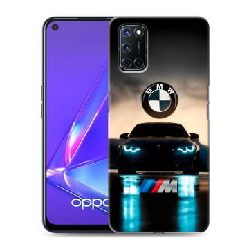 Силиконовый чехол на OPPO A52 с принтом БМВ BMW