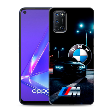 Силиконовый чехол на OPPO A52 с принтом БМВ BMW
