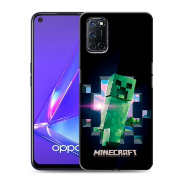 Силиконовый чехол на OPPO A52 с принтом Майнкрафт Minecraft Силиконовый чехол на OPPO A52 с принтом Майнкрафт Minecraft