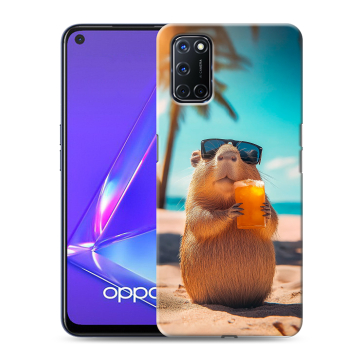 Силиконовый чехол на OPPO A52 с принтом Капибара Силиконовый чехол на OPPO A52 с принтом Капибара