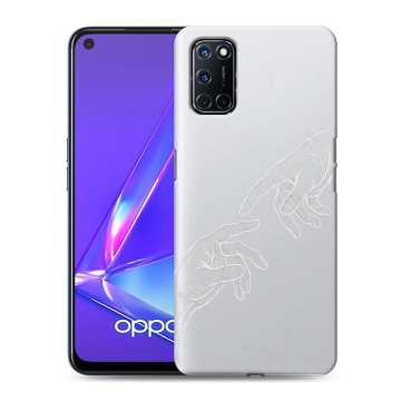 Силиконовый чехол на OPPO A52 с принтом Сотворение мира