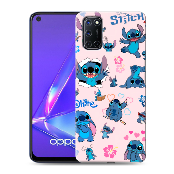 Силиконовый чехол на OPPO A52 с принтом Лило и Стич