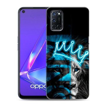 Силиконовый чехол на OPPO A52 с принтом Король лев