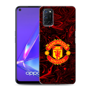 Силиконовый чехол на OPPO A52 с принтом Manchester United
