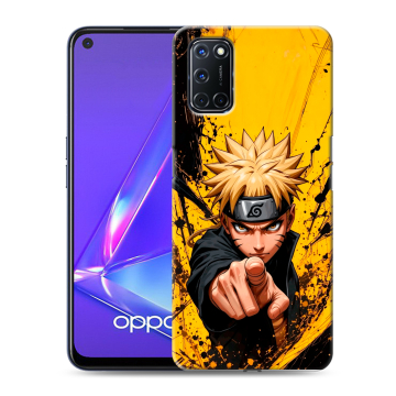 Силиконовый чехол на OPPO A52 с принтом Naruto Наруто