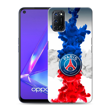 Силиконовый чехол на OPPO A52 с принтом PSG ПСЖ