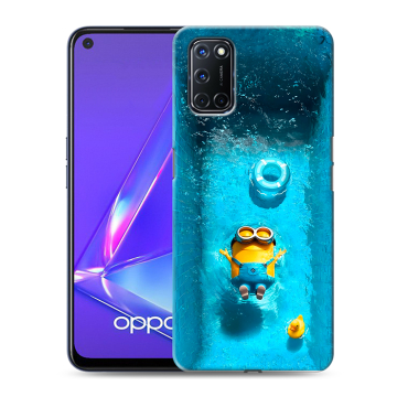 Силиконовый чехол на OPPO A52 с принтом Миньоны