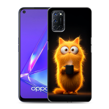 Силиконовый чехол на OPPO A52 с принтом Смешной кот Силиконовый чехол на OPPO A52 с принтом Смешной кот