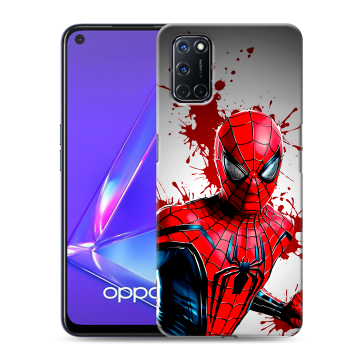 Силиконовый чехол на OPPO A52 с принтом Spiderman Человек паук Силиконовый чехол на OPPO A52 с принтом Spiderman Человек паук