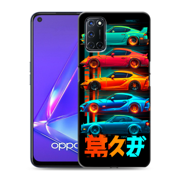 Силиконовый чехол на OPPO A52 с принтом машины тачки