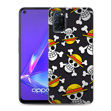 Силиконовый чехол на OPPO A52 с принтом One Piece Ван Пис