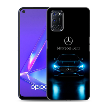 Силиконовый чехол на OPPO A52 с принтом Mercedes Мерседес Силиконовый чехол на OPPO A52 с принтом Mercedes Мерседес