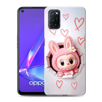 Силиконовый чехол на OPPO A52 с принтом Labubu Лабубу Силиконовый чехол на OPPO A52 с принтом Labubu Лабубу