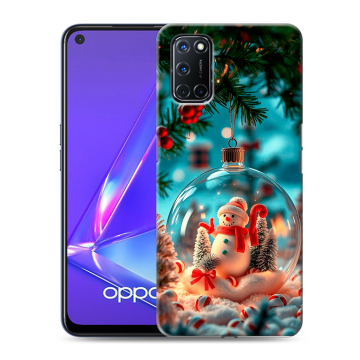 Силиконовый чехол на OPPO A52 с принтом Новый год