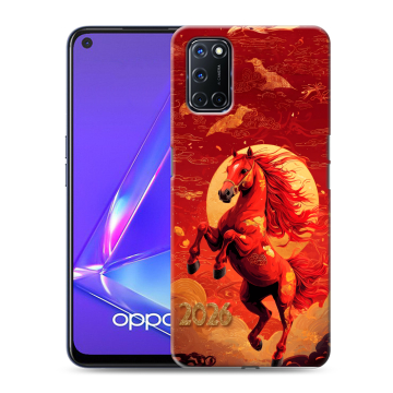 Силиконовый чехол на OPPO A52 с принтом Новый год