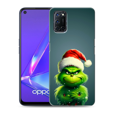 Силиконовый чехол на OPPO A52 с принтом Новый год