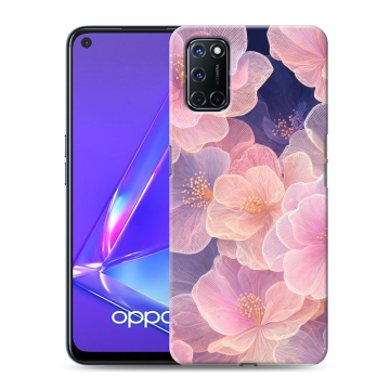 Силиконовый чехол на OPPO A52 с принтом женский