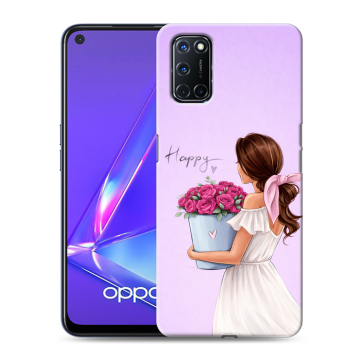 Силиконовый чехол на OPPO A52 с принтом женский Силиконовый чехол на OPPO A52 с принтом женский