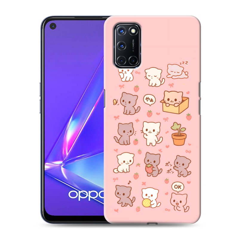 Силиконовый чехол на OPPO A52 с принтом Hello Kitty Хелоу Кити Силиконовый чехол на OPPO A52 с принтом Hello Kitty Хелоу Кити