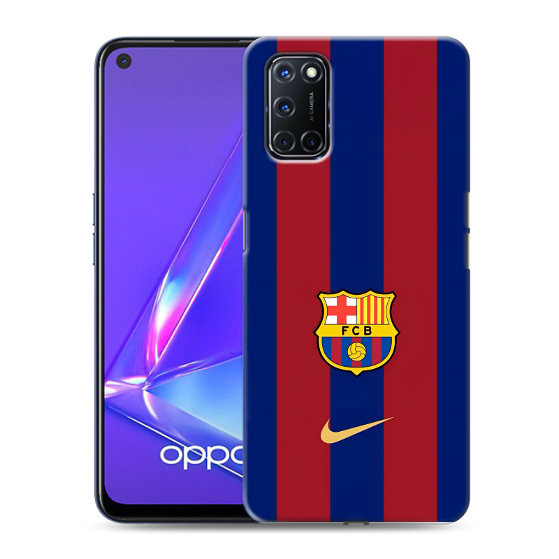 Пластиковый чехол на OPPO A52 с принтом Барселона Barcelona Пластиковый чехол на OPPO A52 с принтом Барселона Barcelona
