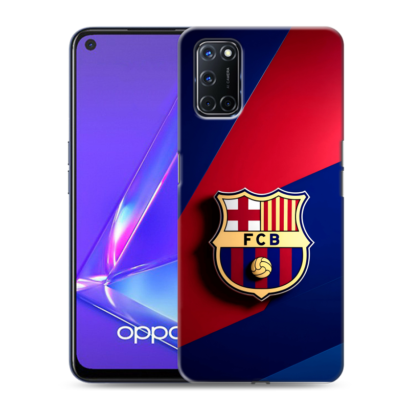 Пластиковый чехол на OPPO A52 с принтом Барселона Barcelona Пластиковый чехол на OPPO A52 с принтом Барселона Barcelona
