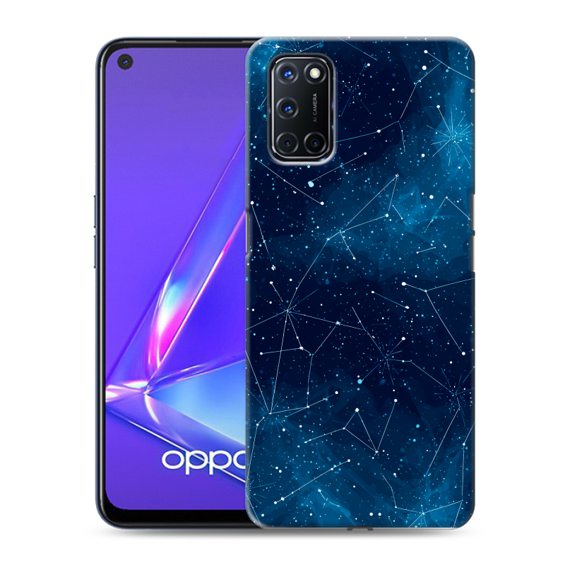 Пластиковый чехол на OPPO A52 с принтом Космос звезды Пластиковый чехол на OPPO A52 с принтом Космос звезды