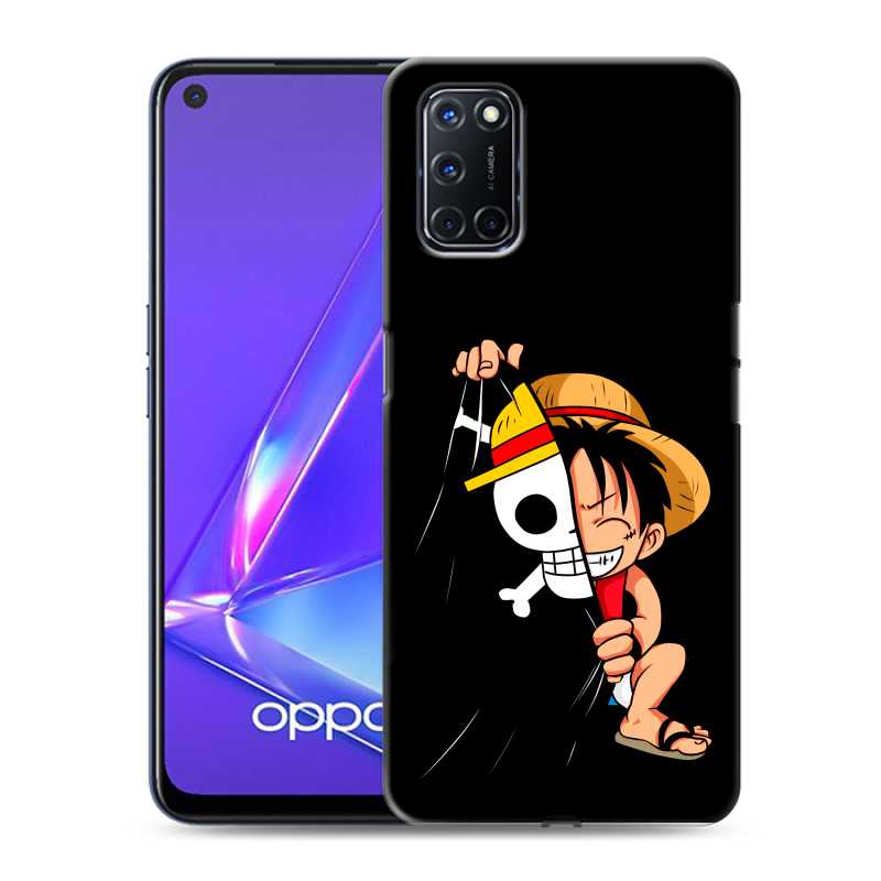 Силиконовый противоударный чехол на OPPO A52 с принтом One Piece Ван Пис Силиконовый противоударный чехол на OPPO A52 с принтом One Piece Ван Пис