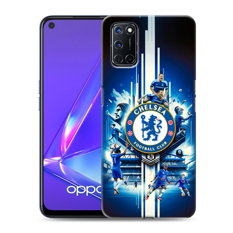 Силиконовый чехол на OPPO A52 с принтом Chelsea Челси Силиконовый чехол на OPPO A52 с принтом Chelsea Челси