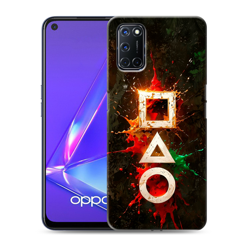 Силиконовый чехол на OPPO A52 с принтом Squid Game Игра кальмара Силиконовый чехол на OPPO A52 с принтом Squid Game Игра кальмара