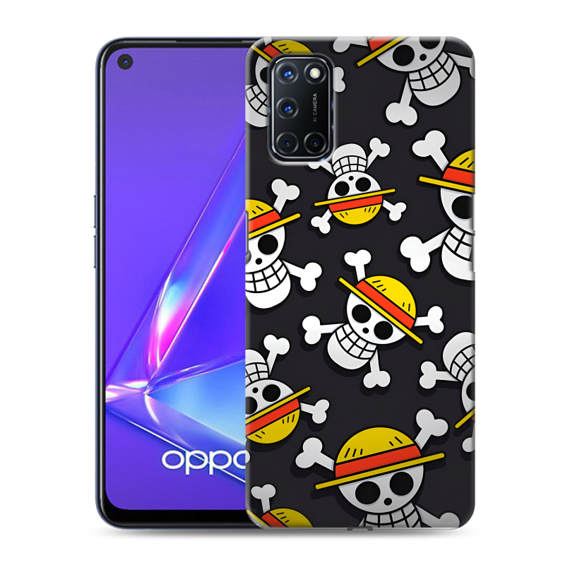 Силиконовый чехол на OPPO A52 с принтом One Piece Ван Пис Силиконовый чехол на OPPO A52 с принтом One Piece Ван Пис